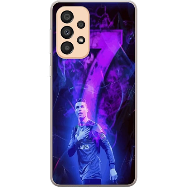 Samsung Galaxy A33 5G Läpinäkyvä kuori Ronaldo 7