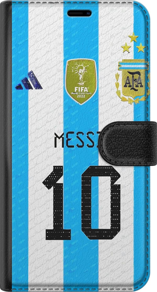 Kompatibelt Plånboksfodral till Apple iPhone SE (2020) Lionel Messi (Argentina)