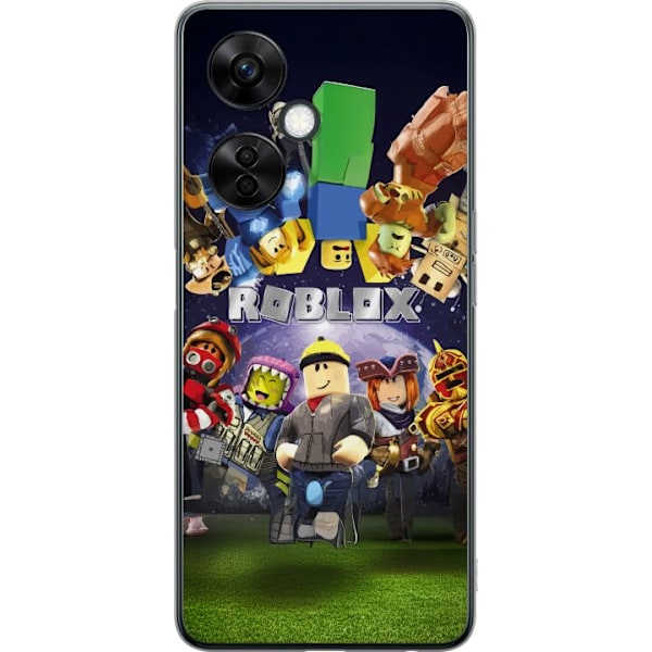 OnePlus Nord CE 3 Lite Läpinäkyvä kuori Roblox Maailma - Pelaamisseikkailu Lapsille ja Nuorille