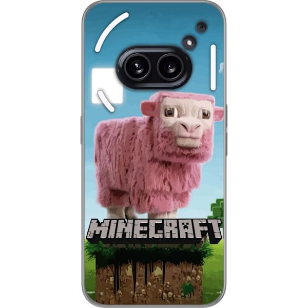 Nothing Phone (2a) Plus Genomskinligt Skal A Minecraft Movie