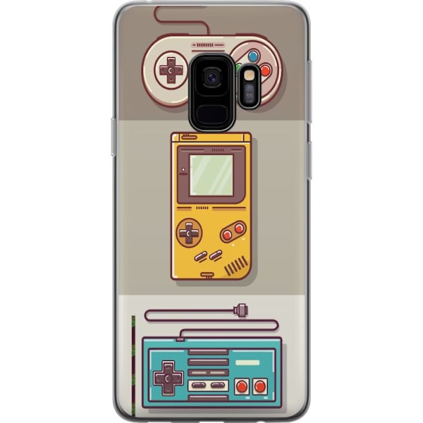 Samsung Galaxy S9 Gennemsigtig cover Nintendo Retro