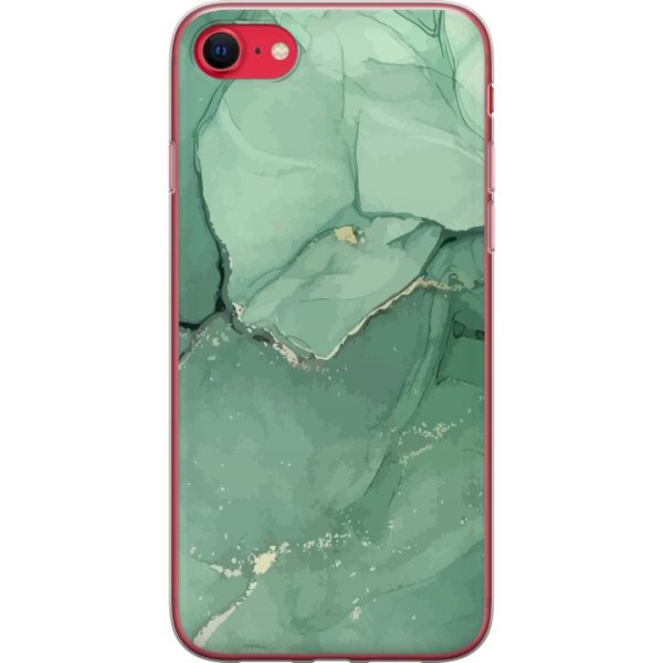 Apple iPhone 7 Gjennomsiktig deksel Grønn marmor 5d32 | Genomskinligt Skal  | Fyndiq