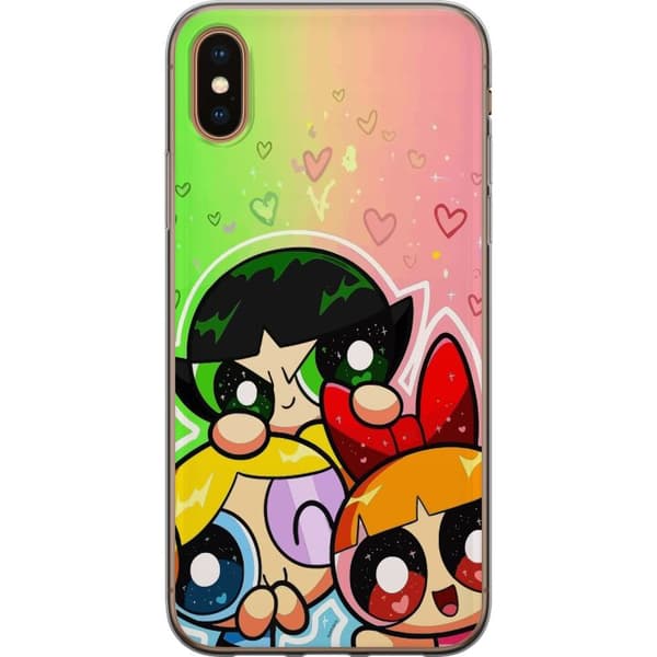 Kompatibelt Mobildeksel til Apple iPhone XS Powerpuffjentene Cartoon Network