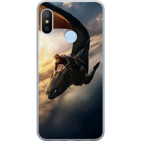 Xiaomi Mi A2 Lite Läpinäkyvä kuori Loimuttajamestari