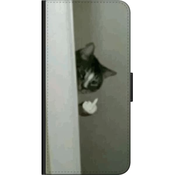 Kompatibelt Lommeboketui til OnePlus 9 Pro HAHA Katt