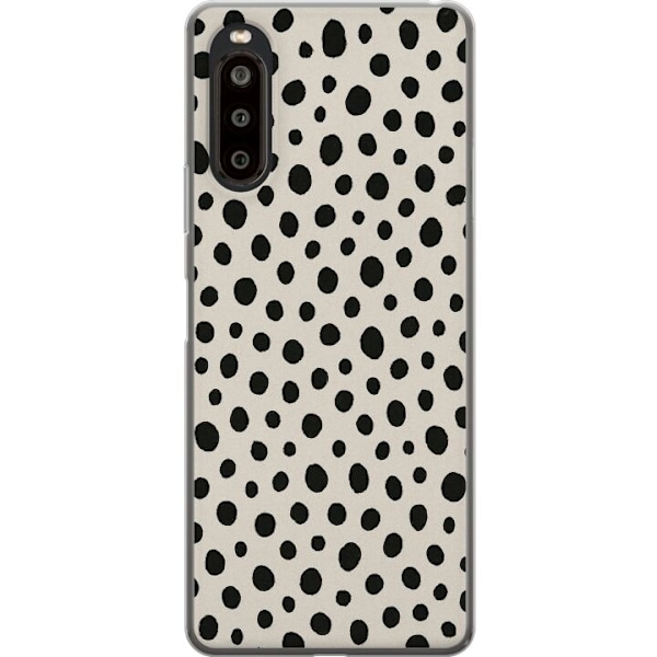 Sony Xperia 10 II Gjennomsiktig deksel Dot Dance