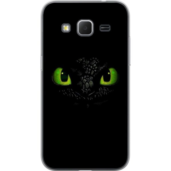 Samsung Galaxy Core Prime Genomskinligt Skal Draktränaren How to Train Your Dragon