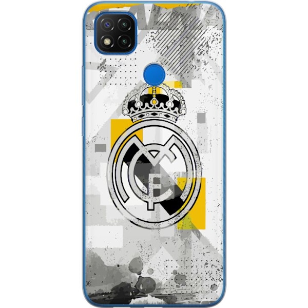 Xiaomi Redmi 9C NFC Läpinäkyvä kuori Real Madrid