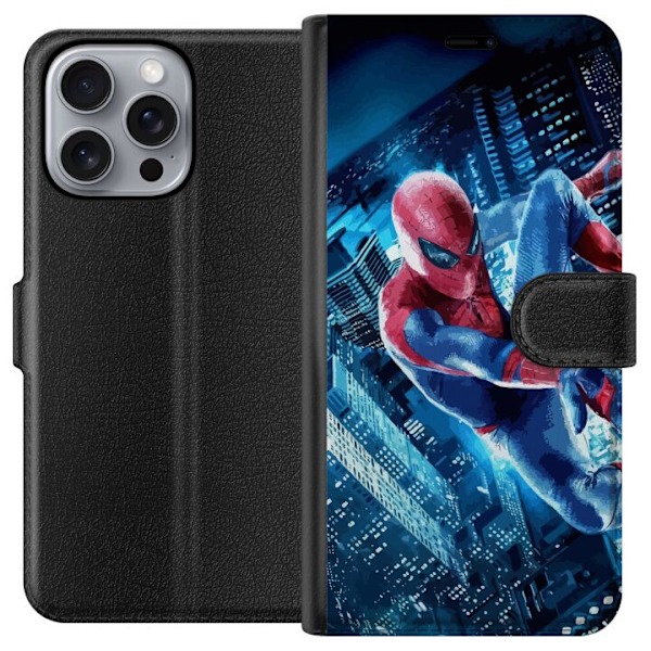 Apple iPhone 16 Pro Max Lommeboketui Spiderman