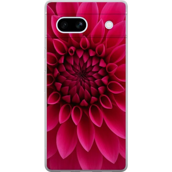 Google Pixel 7a Läpinäkyvä kuori Rosecore