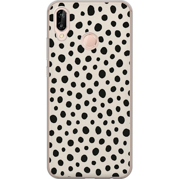 Huawei P20 lite Gennemsigtig cover Dot Dance