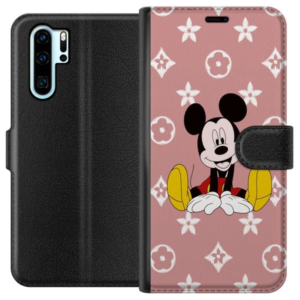 Kompatibelt Lommeboketui til Huawei P30 Pro Mickey Mouse