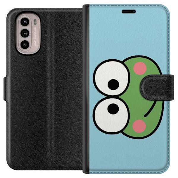 Motorola Moto G31 Lompakkokotelo Keroppi Smile