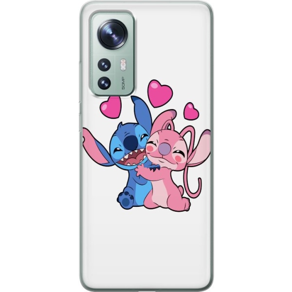 Xiaomi 12 Genomskinligt Skal Lilo & Stitch