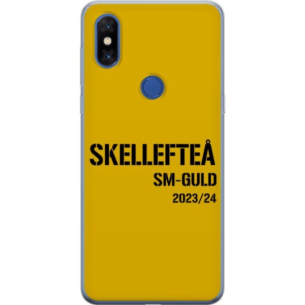 Xiaomi Mi Mix 3 Gennemsigtig cover Skellefteå SM GULD