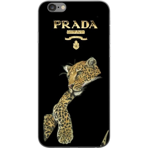 Apple iPhone 6 Plus Gjennomsiktig deksel Prada Leopard