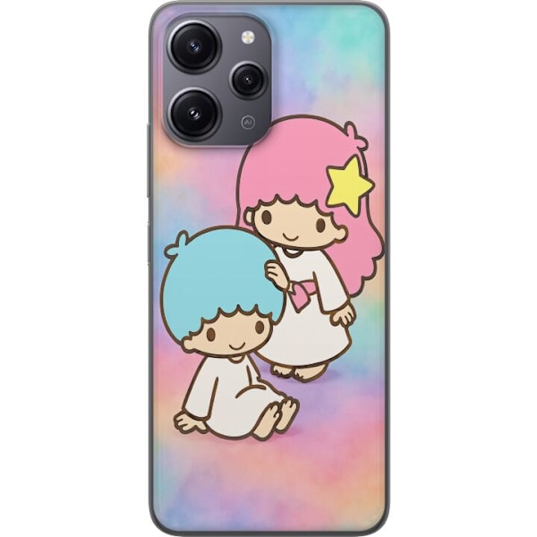 Xiaomi Redmi 12 Läpinäkyvä kuori Kawaii Sanrio Kiki Lola Little Twin Stars