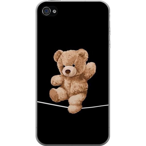 Apple iPhone 4s Gjennomsiktig deksel Bjørn