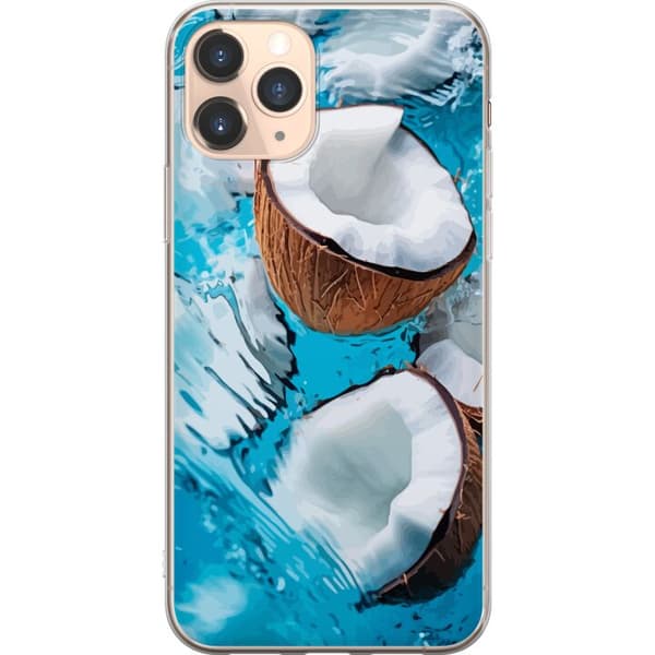 Kompatibelt Mobilskal till Apple iPhone 11 Pro Kokosnötter Pool Sommar Hav Strand