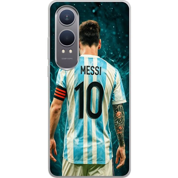 OnePlus Nord CE4 Lite Genomskinligt Skal Messi