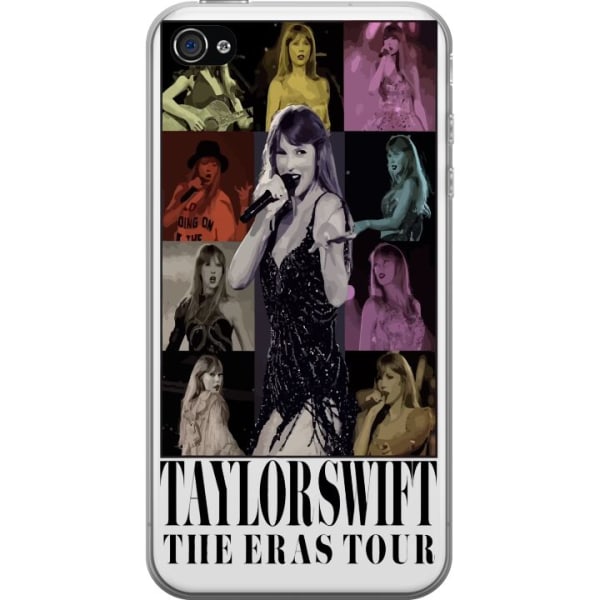 Apple iPhone 4s Läpinäkyvä kuori Taylor Swift
