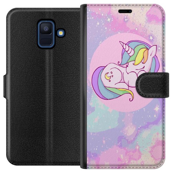 Samsung Galaxy A6 (2018) Tegnebogsetui Unicorn