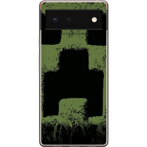 Google Pixel 6 Gjennomsiktig deksel A Minecraft Movie
