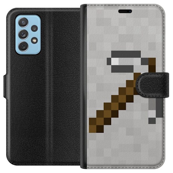 Samsung Galaxy A72 5G Tegnebogsetui Minecraft Værktøjer