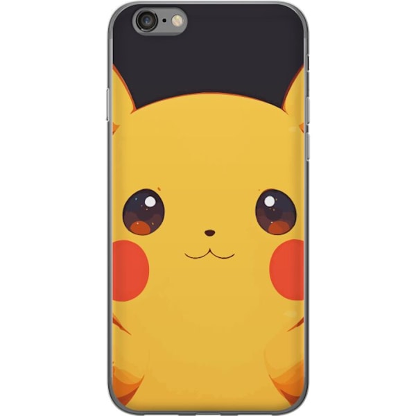 Apple iPhone 6s Genomskinligt Skal Pikachu