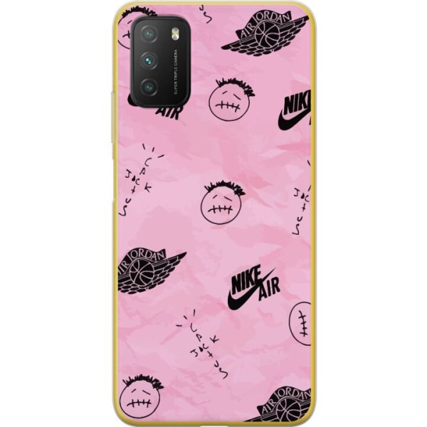 Xiaomi Poco M3  Gennemsigtig cover Nike Trist