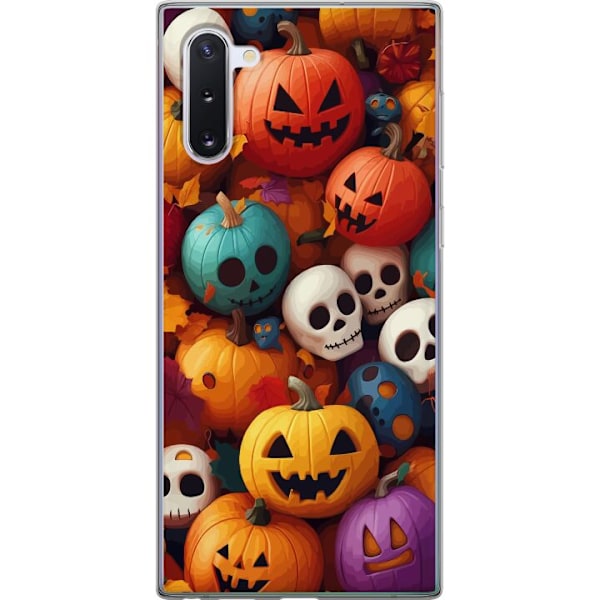 Samsung Galaxy Note10 Gennemsigtig cover Halloween mønster 20