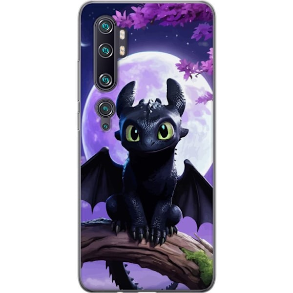 Xiaomi Mi Note 10 Pro Genomskinligt Skal Draktränaren How to Train Your Dragon