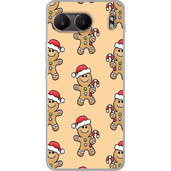 OnePlus Nord 4 Genomskinligt Skal Christmas