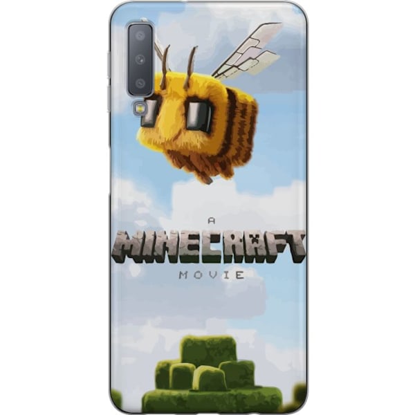 Samsung Galaxy A7 (2018) Genomskinligt Skal A Minecraft Movie
