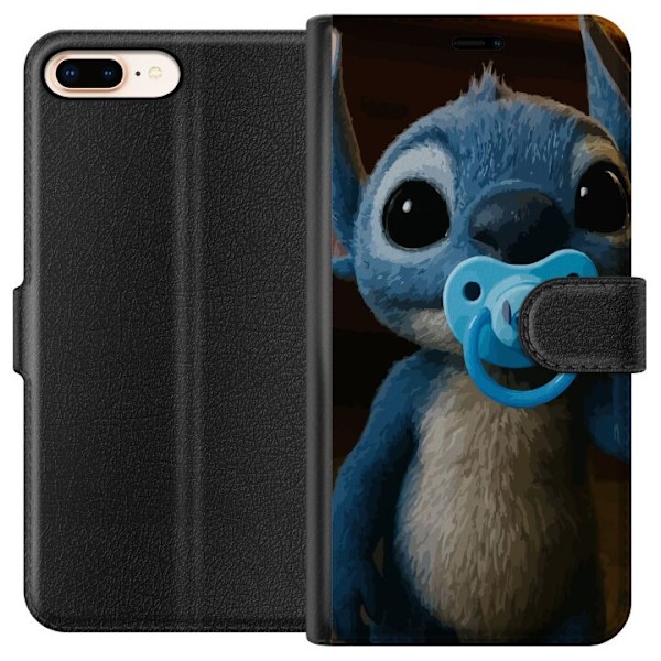 Apple iPhone 8 Plus Lompakkokotelo Stitch & Napp - vauvateema