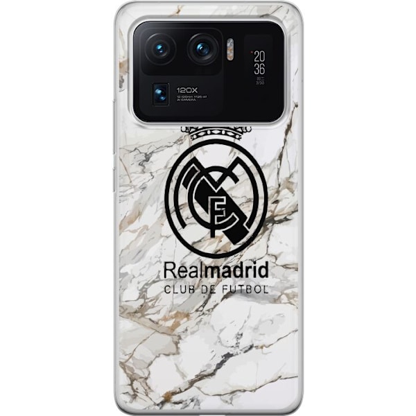 Xiaomi Mi 11 Ultra Gennemsigtig cover Real Madrid