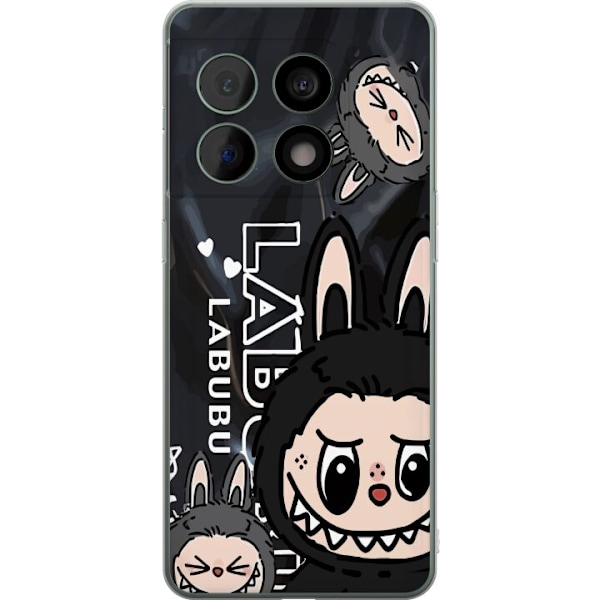 OnePlus 10 Pro Gennemsigtig cover <nl>Labubu Black Energy - So