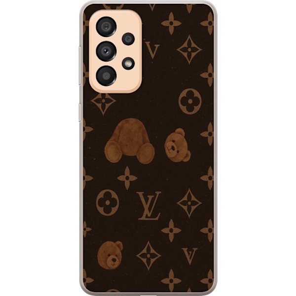 Samsung Galaxy A33 5G Läpinäkyvä kuori Plush Luxe