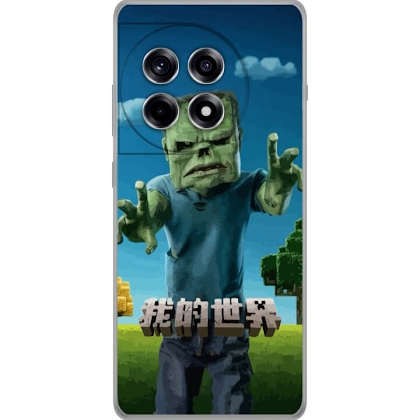 OnePlus 12R Läpinäkyvä kuori A Minecraft Movie