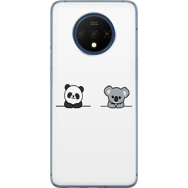 Kompatibelt Mobilskal till OnePlus 7T Panda Koala