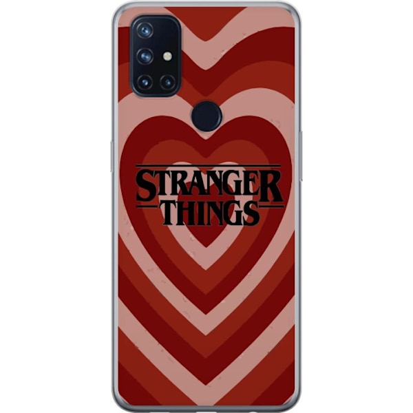 OnePlus Nord N10 5G Gjennomsiktig deksel Fremmede ting
