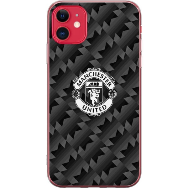Apple iPhone 11 Genomskinligt Skal Manchester United FC