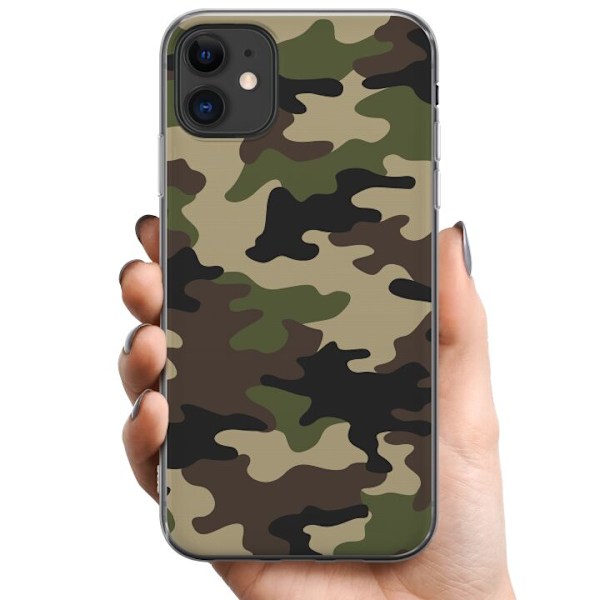 Apple iPhone 11 TPU Matkapuhelimen kuori Metsä camo