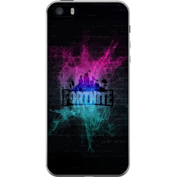 Apple iPhone 5s Gennemsigtig cover Fortnite