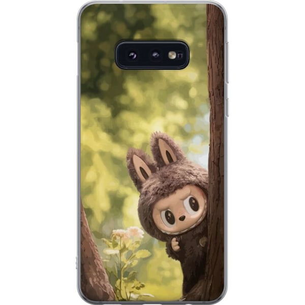 Samsung Galaxy S10e Läpinäkyvä kuori Labubu Graffiti Vibes