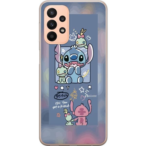 Kompatibelt Mobildeksel til Samsung Galaxy A23 Stitch Venner