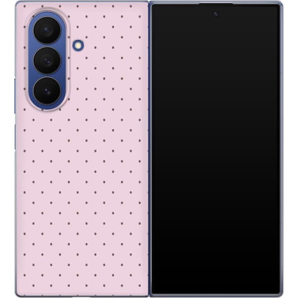 Kompatibelt Mobildeksel til Samsung Galaxy Z Fold7 Rosa miniprikker rosa