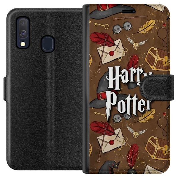 Samsung Galaxy A40 Plånboksfodral Harry Potter