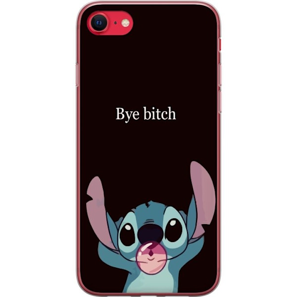 Apple iPhone 16e Läpinäkyvä kuori Bye bitch, Stitch