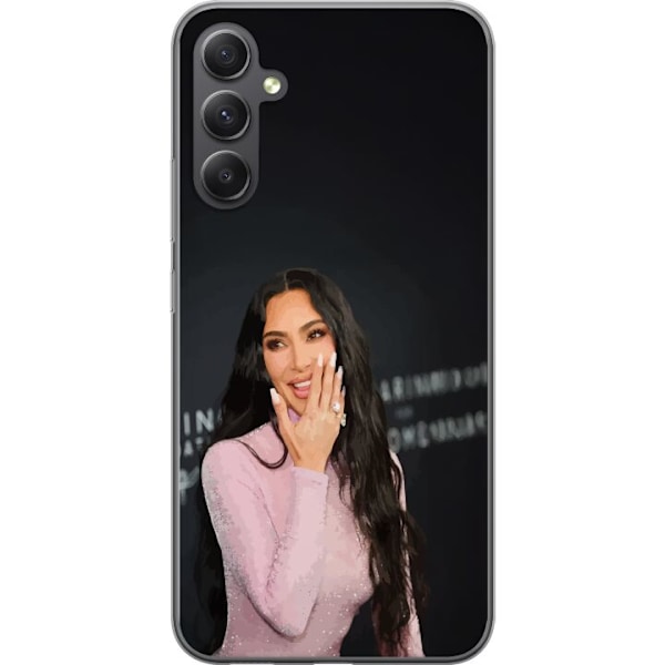 Samsung Galaxy S23 FE Läpinäkyvä kuori Kim Kardashian – Trending Outfits 2025